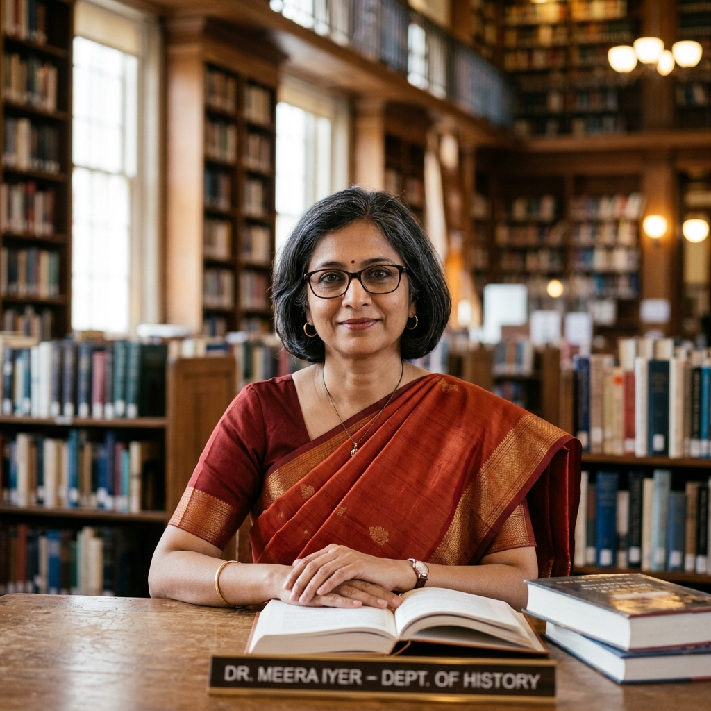 Dr. Meera Iyer – Chief Spiritual Advisor